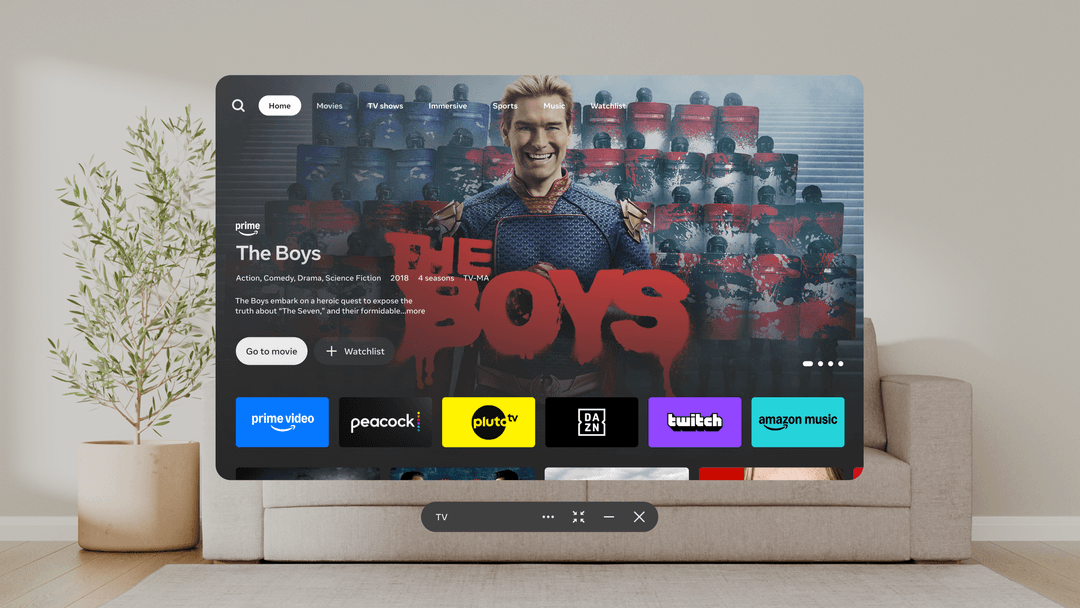 Meta is building a smart TV — in VR