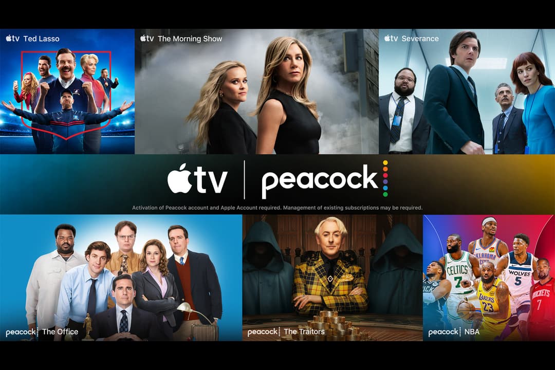 Apple TV and Peacock announce a discounted $15 monthly subscription bundle