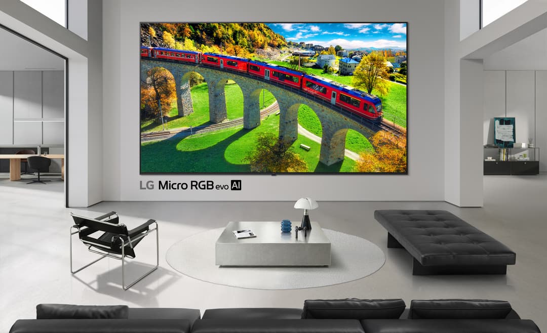 LG enters the RGB LED fray in 2026 with the Micro RGB evo TV