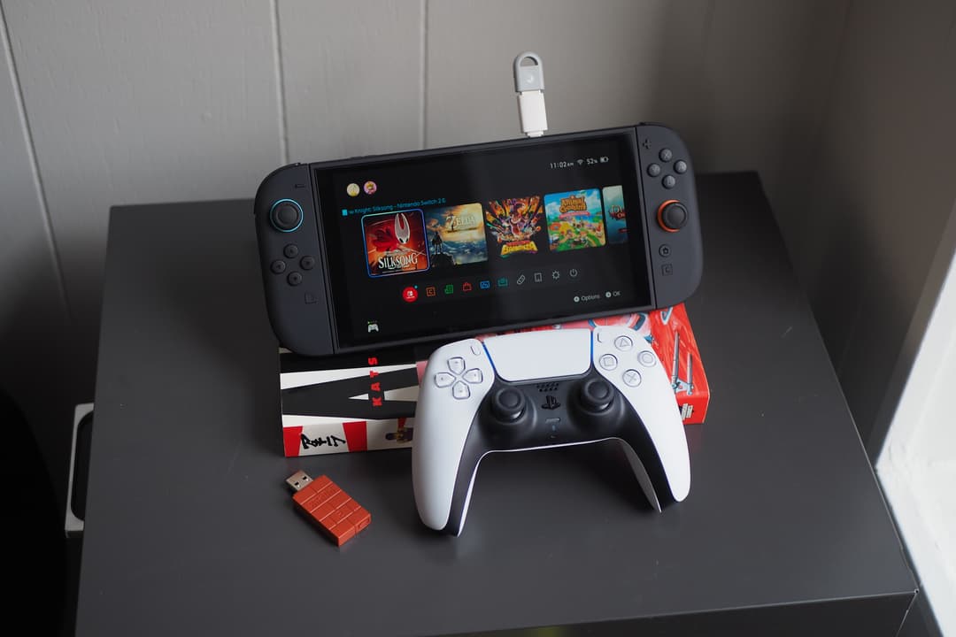 GuliKit’s tiny USB dongle lets you connect your PS5 controller to your Switch 2