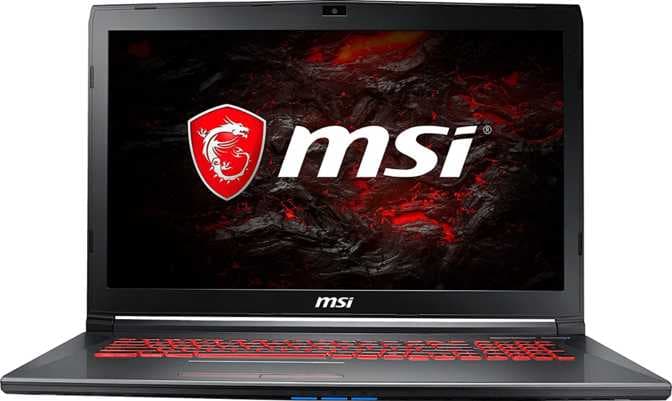MSI GF62 7RE 15.6" INTEL CORE I7-7700HQ 2.8GHZ / NVIDIA GEFORCE GTX 1050 TI LAPTOP / 16GB RAM / 256GB SSD + 1TB HDD