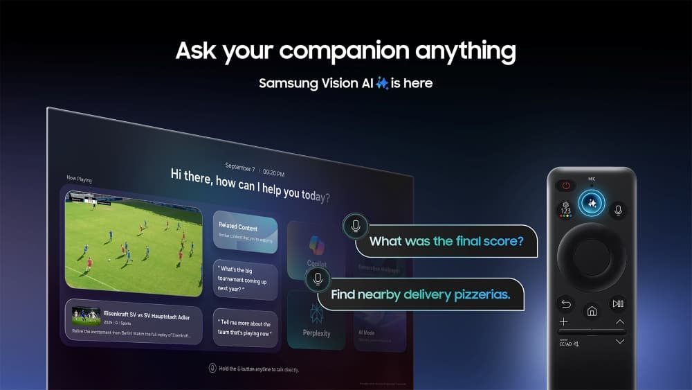 Samsung brings a generative AI-powered Bixby to its TVs