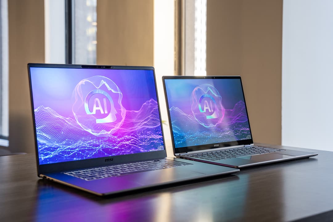 These are the sleekest MSI laptops I’ve ever seen